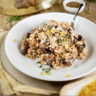 Ризото с телешко и манатарки 300 гр.