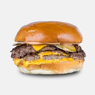 TRIPLE SMASH BURGER 340 g + CARTOFI 150g