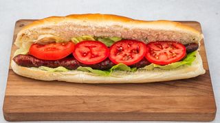 Domaća dimljena kobasica