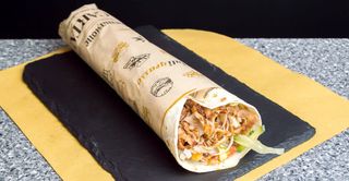 Piadina grande kebab
