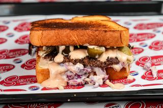 The chipotle beef sandwich