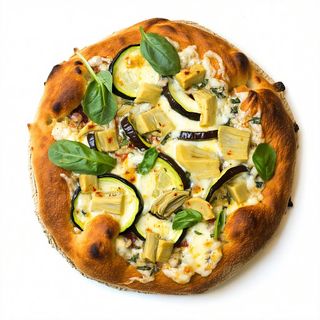 Pizza bianca - vegetariano