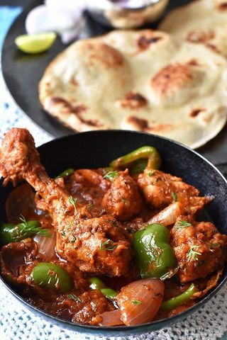 Kadhai chicken