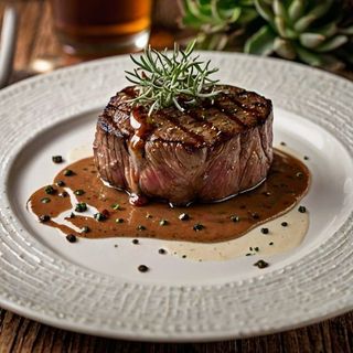Rustic beef fillet