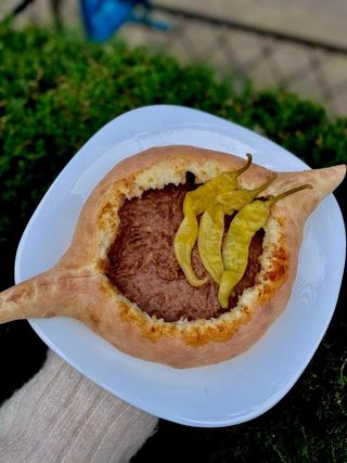 ლობიანი აჭარულად ლორით