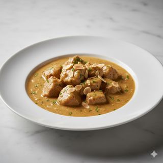 Carne con almendras (ración entera)