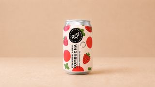 ROY Strawberry & Basil Kombucha BIO