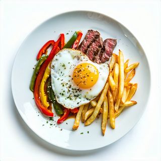 Plato Combinado De Lomo