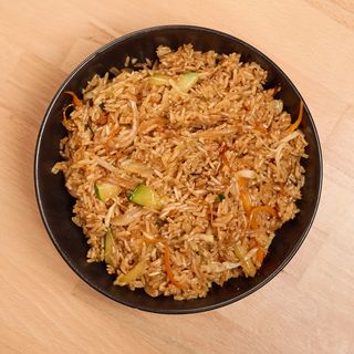 Arroz frito con Verdura