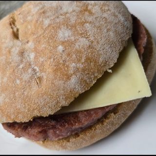 Hamburguesa con queso