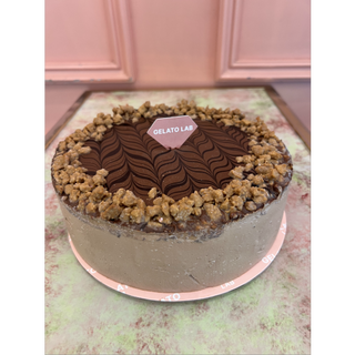  ENTREMET FERRERO CARAMEL BEURRE SALE    10/12 personnes