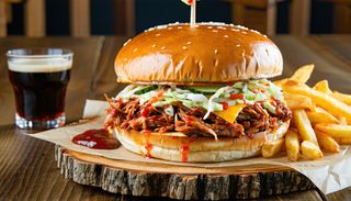 Pulled Pork Burger