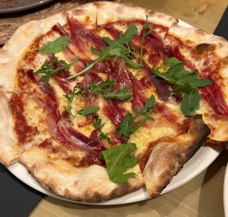 Pizza De Jamón Ibérico (33 Cm.)