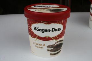 Helado Häagen-Dazs Cookies & Cream (100 Ml.)