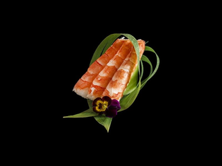 Shrimp sashimi