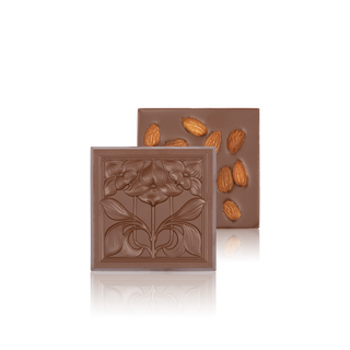 Шоколадні Тафлі Молочні З Мигдалем, 84 Г