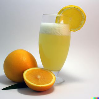 Jus De Citron  à L'orange