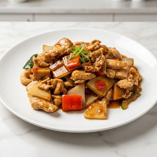 Pollo Con Almendras
