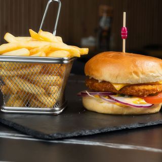 Hamburguesa de pescado