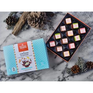 12 Bombones de chocolate.