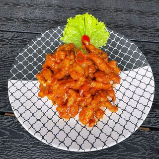 10 Slatko kiseli pileći štapići sa ananasom