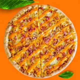 Pizza Bacon com Cheddar