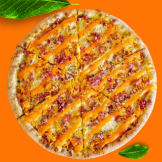 Pizza Bacon com Cheddar