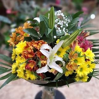 Ramo Tonos Cálidos "Santa Paula"