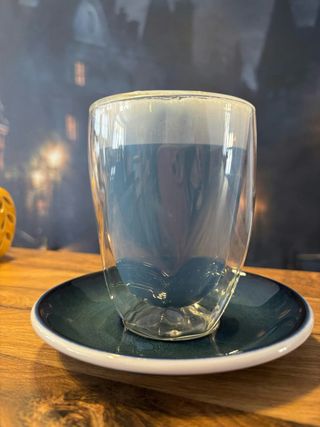 Latte matcha niebieska