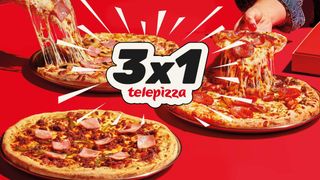 3x1 Pizzas Médias
