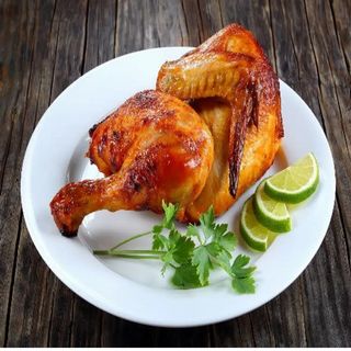 Medió,1/2 Pollo Asado 