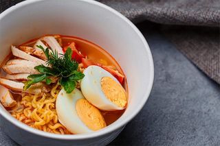 Рамен с курицей 