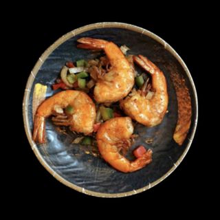 57.  Langostinos Sal Y Pimienta (Ración)