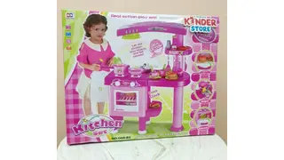 Игровой набор кухня 37 предметов высота 84 см