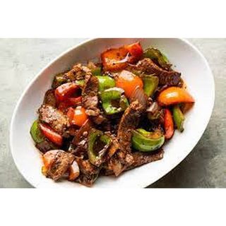 Black Bean Beef with Capsicum