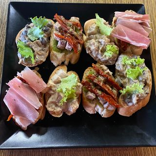 Сет брускет 8 шт 