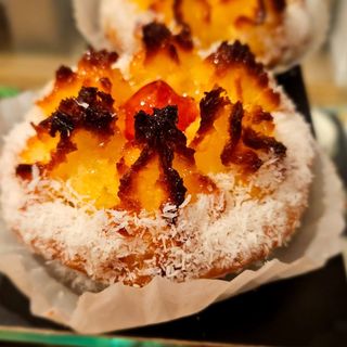 Tartaleta Coco Con Dulce De Leche Porción