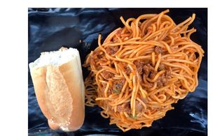 Spaghetti avec Viande