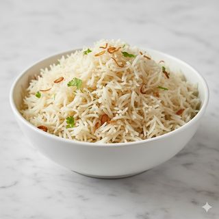 Ración De Arroz Blanco