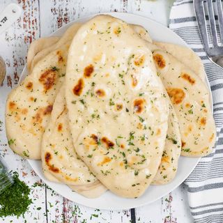 Garlic naan