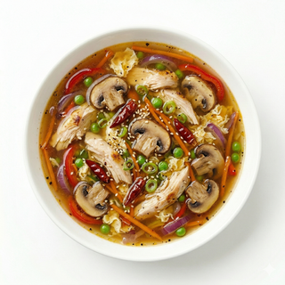 Supa de pui cu ciuperci