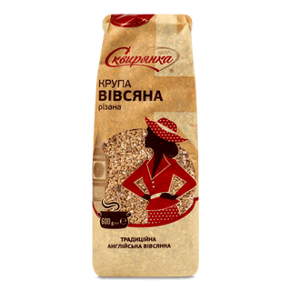 Крупа вівсяна «Сквирянка» різана (600г)