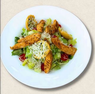 Ensalada César Con Camarones