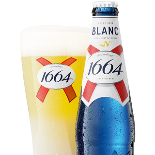 Бира 1664 цитрусови с лимон светла