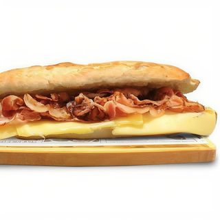 Bocata de Bacon Y Queso