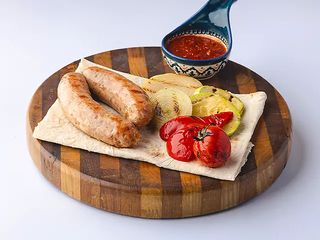 Колбаски зі свинини