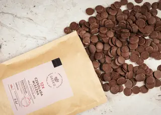 Dropsy czekolada mleczna Dominikana 52% 500g