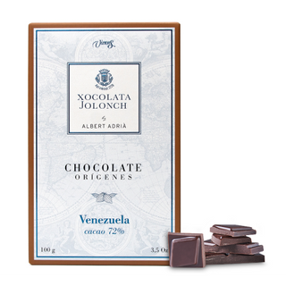 Chocolate Negro con 72% de Cacao Orígenes Venezuela Jolonch 100 Gr.