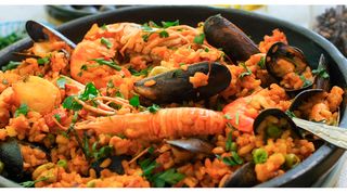 Paella De Mariscos