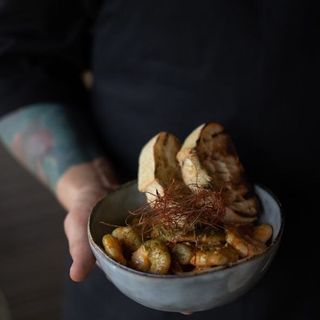 Креветки в соусі кокосовий карі (230гр)